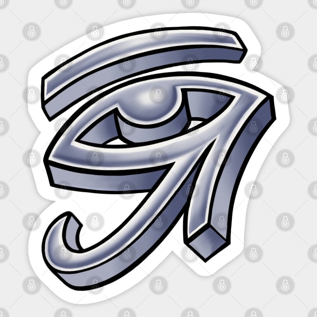 Eye Of Ra Sticker by Space Truck